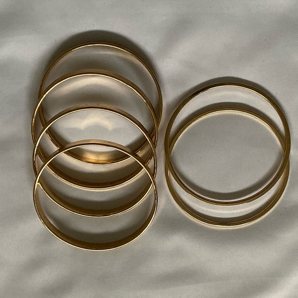 Gold Bangle set